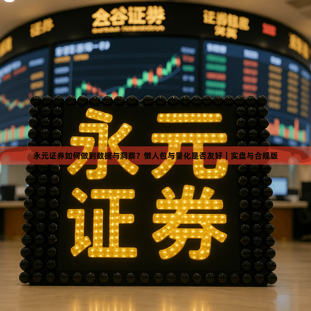 永元证券如何做到数据与洞察？懒人包与量化是否友好｜实盘与合规版