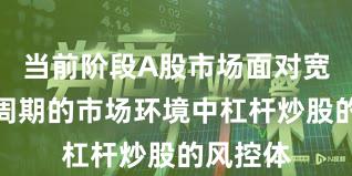 当前阶段A股市场面对宽幅震荡周期的市场环境中杠杆炒股的风控体